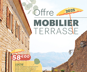 Offre mobilier terrasse